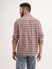Oversized Fit Double Pocket Shirt | Red
