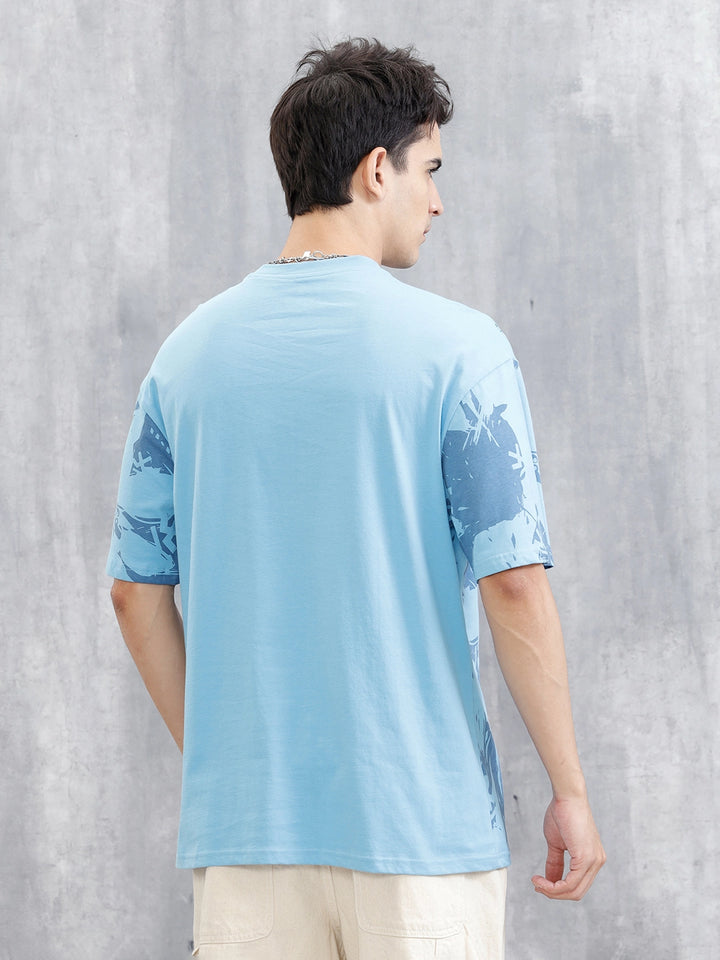 Graphic AOP T-Shirt | Blue