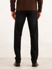 Solid Slim Fit Denim Jeans | Black