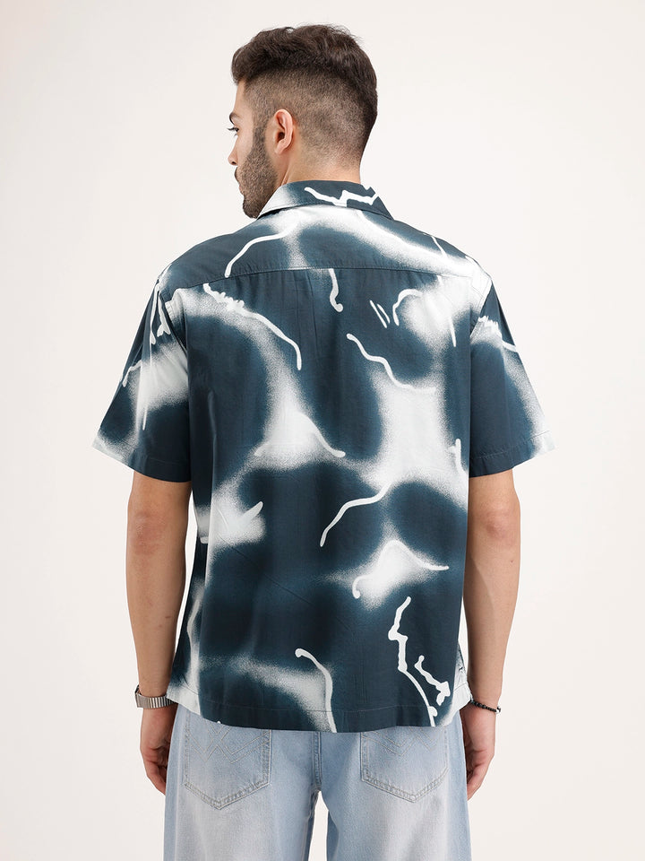 Classic Resort Collar Shirt | Blue