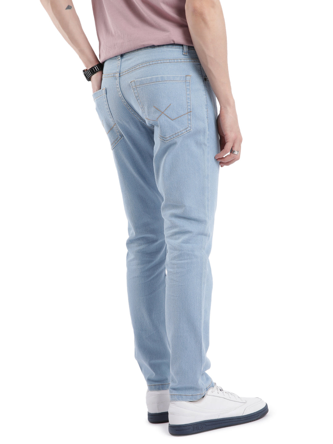 Blue Superstone Slim Fit Denim Jeans