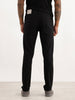 Solid Slim Fit Denim Jeans | Black