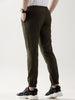 Active Drawstring Olive Jogger