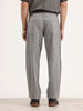 Loose Fit Cut & Sew Denim Jeans | Grey