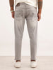 Faded Skinny Crop Denim Jeans | Grey | WJN0200SC2096S