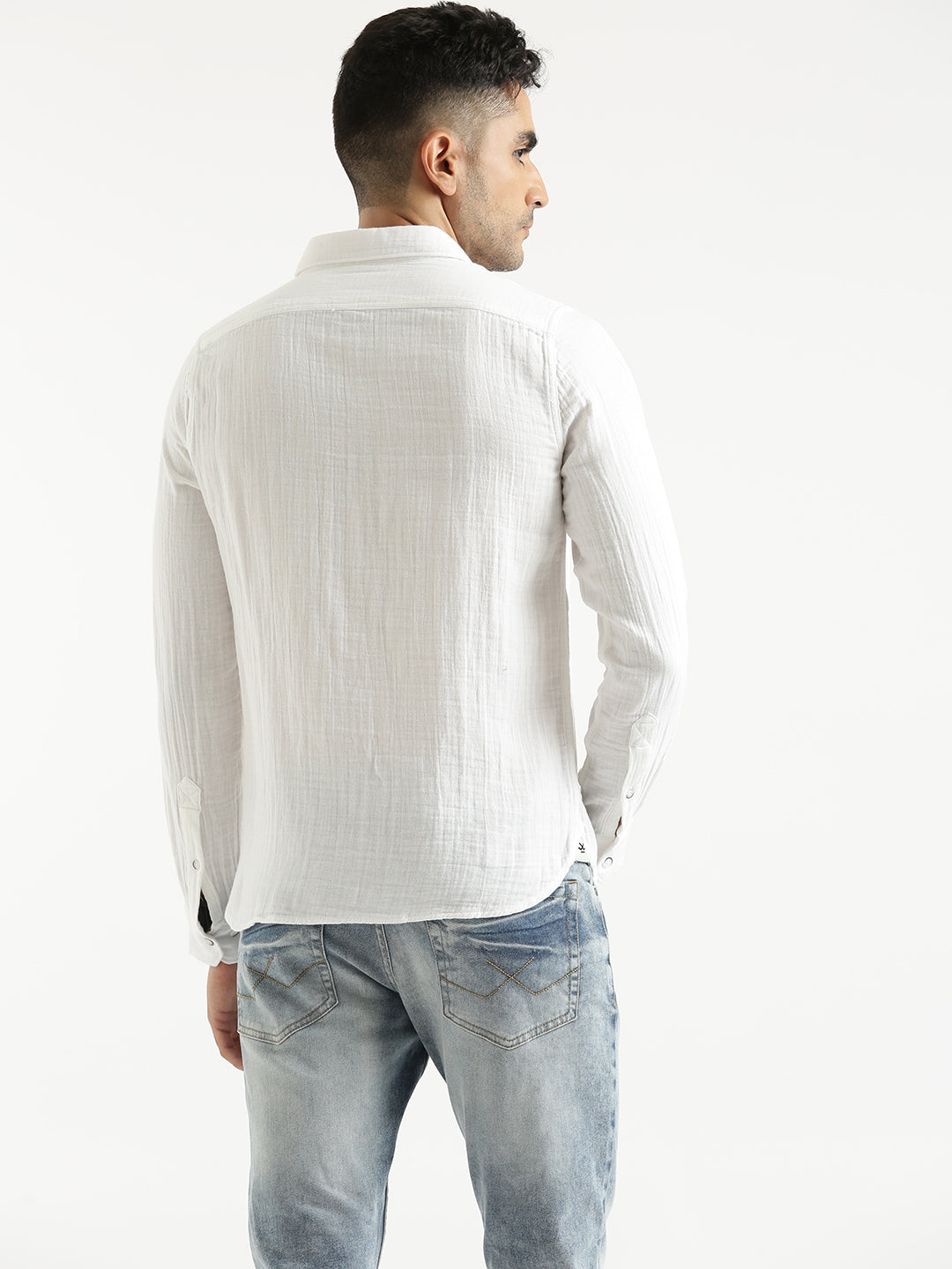 Whitewash Worn-Out Shirt