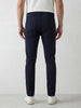 Solid Slim Fit Trouser | Navy Blue