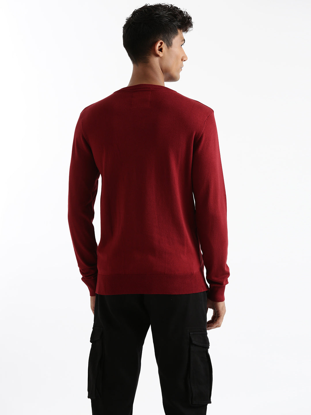 Solid Wool Sweater