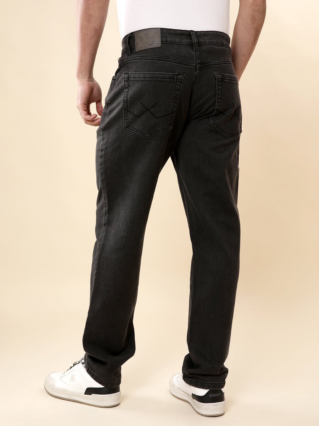 Elite Dark Grey 5 Pocket Denim Jeans