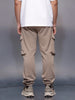 Casual Utility Pocket Joggers   |  Khaki