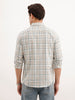 Regular Fit Checkered Shirt  | Teal