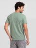 Slim Fit Placement Printed T-Shirt | Green