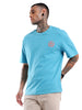 Teal Shell Printed T-Shirt