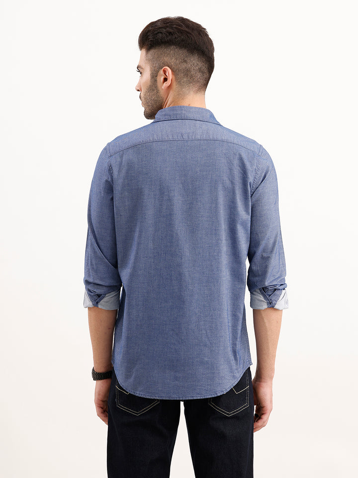 Classic Regular Fit Shirt | Blue