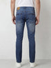 Solid Slim Fit Denim Jeans | Light Blue