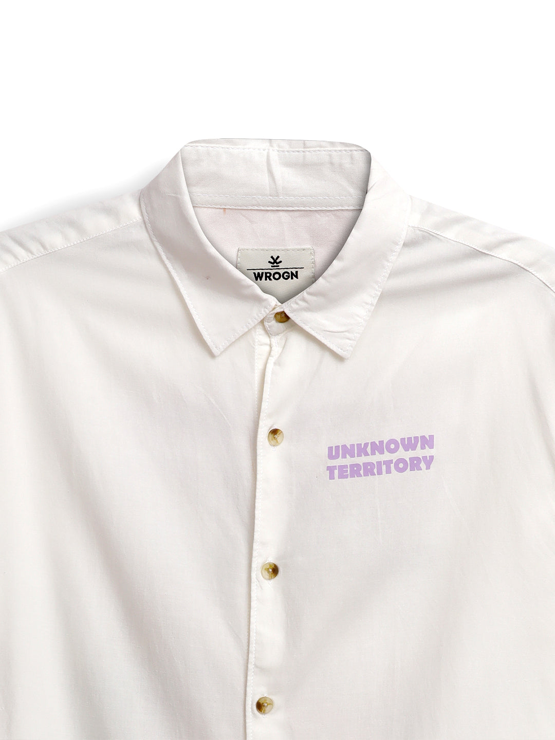 Unknown Territory Back Print Shirt