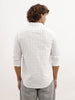 Slim Fit Full Sleeve Shirt | White