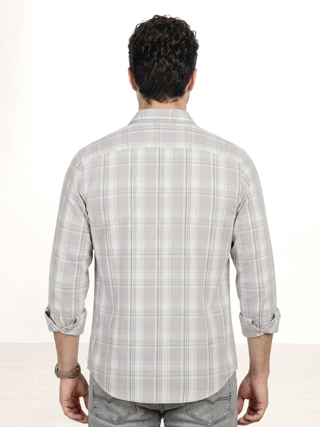 Regular Slim Fit Shirt | Grey