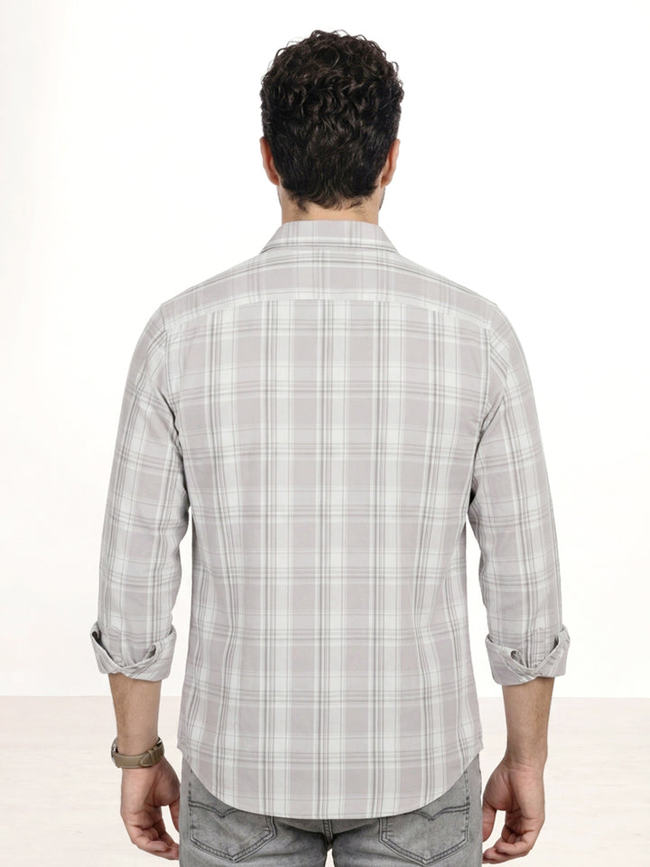 Regular Slim Fit Shirt | Grey