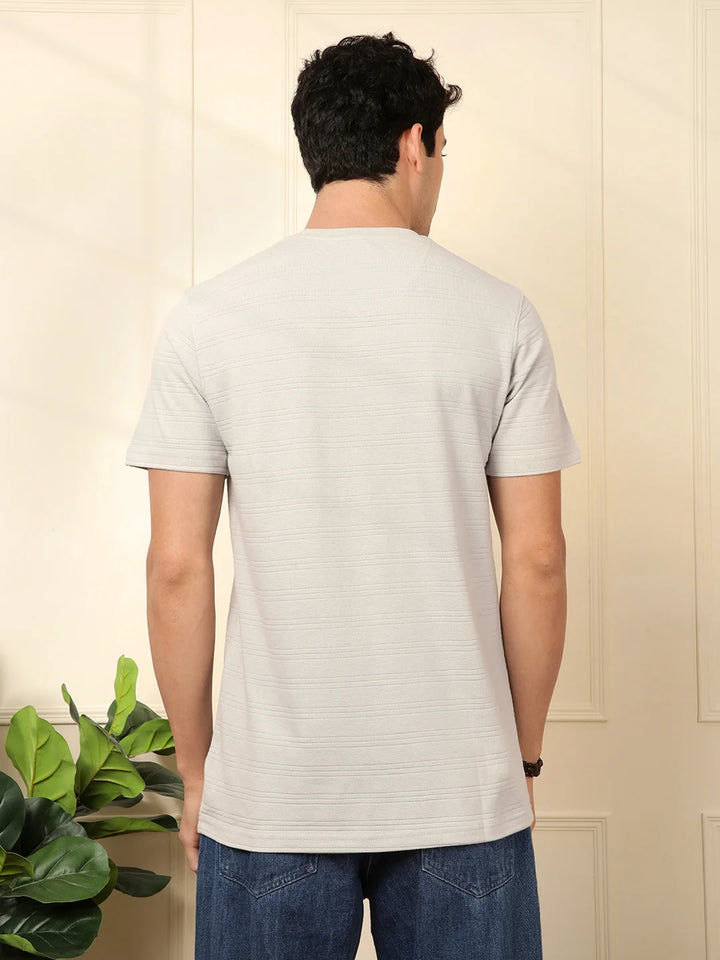 Drop Logo Grey T-Shirt