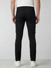 Solid Slim Fit Trouser | Black