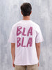 Casual Men Oversized Fit Tee With Graphic | Pink