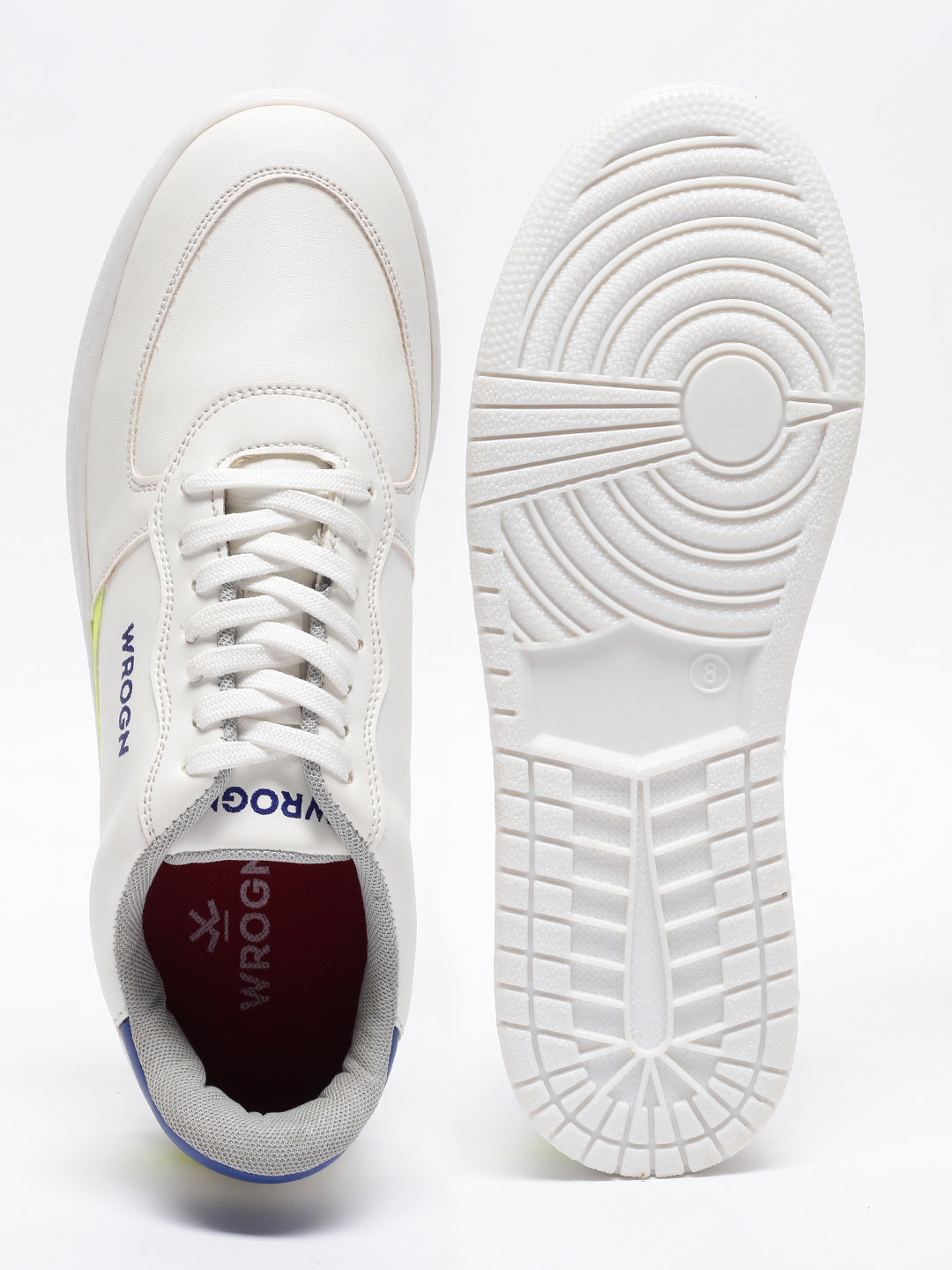 Wrogn Tint White Sneakers