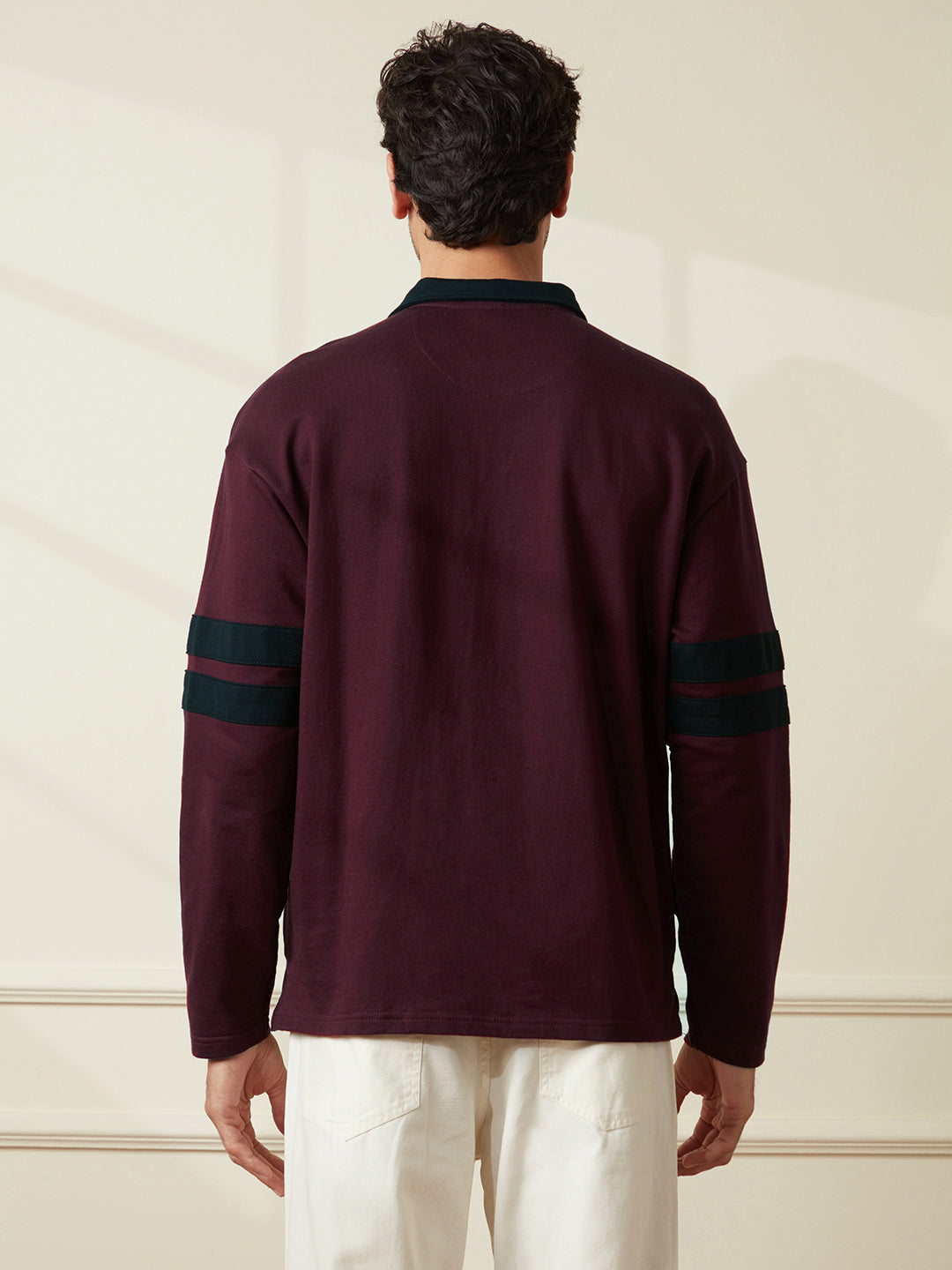 Maroon Varsity Polo T-Shirt