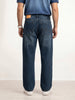 Loose Fit Denim Jeans | Dark Blue