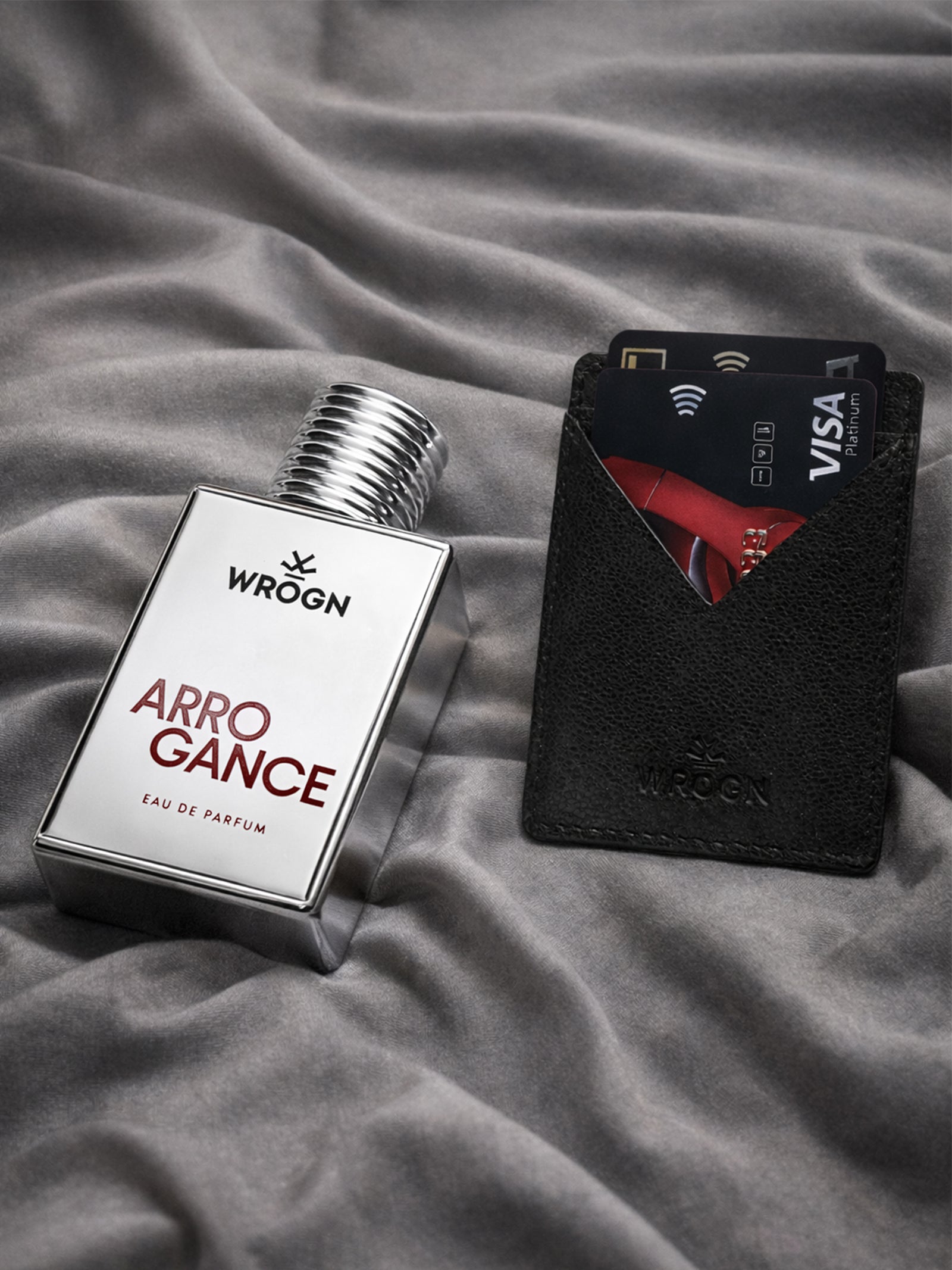 The Statement Gift Set - Perfume, Dog Tag & Card Holder Combo