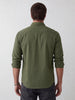 Comfort Fit Double Pocket Shirt | Olive