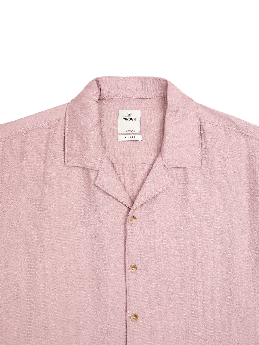 Dusty Pink Resort Collar Shirt