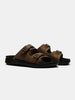 OPEN FOOTWEAR | Bark Dual-Strap | Brown | SANDALS | WWOF18