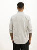 Classic Slim Fit Checkered Shirt | White