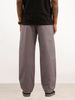 Solid Loose Fit Trouser | Dark Grey