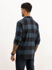 Regular Fit Checkered Full Sleeve Shirt | Brown