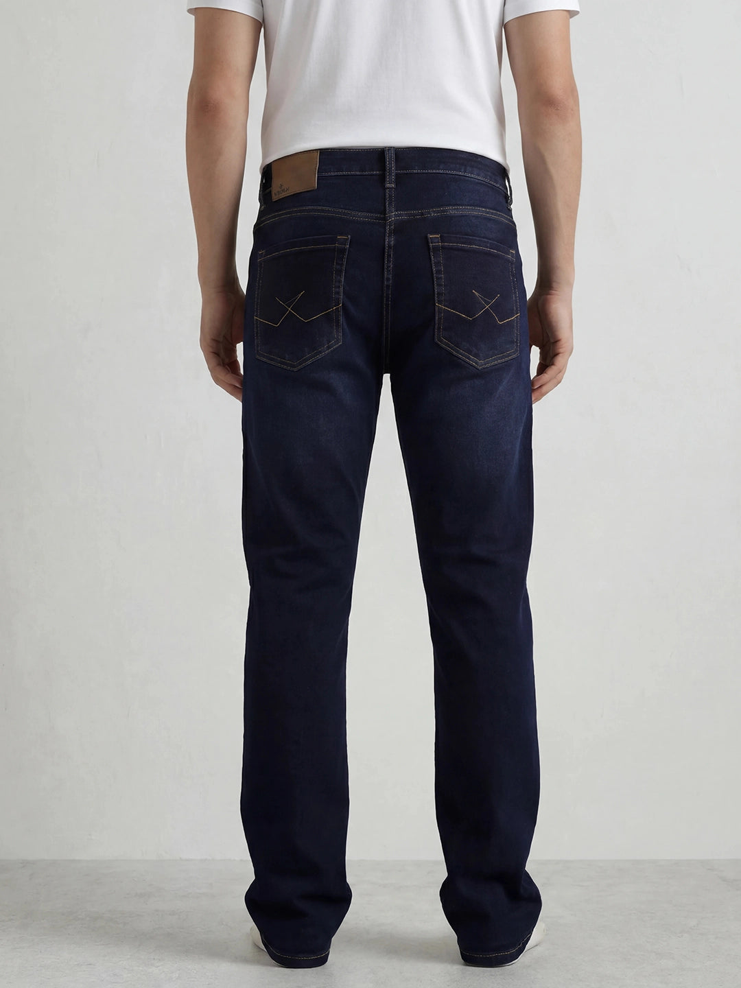 Relaxed Fit Denim Jeans | Dark Blue