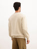 Solid Foil Printed Sweatshirt | Beige | WVSS9004F