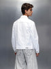 Wrogn Men’s Classic Slim Fit Denim Jacket | White