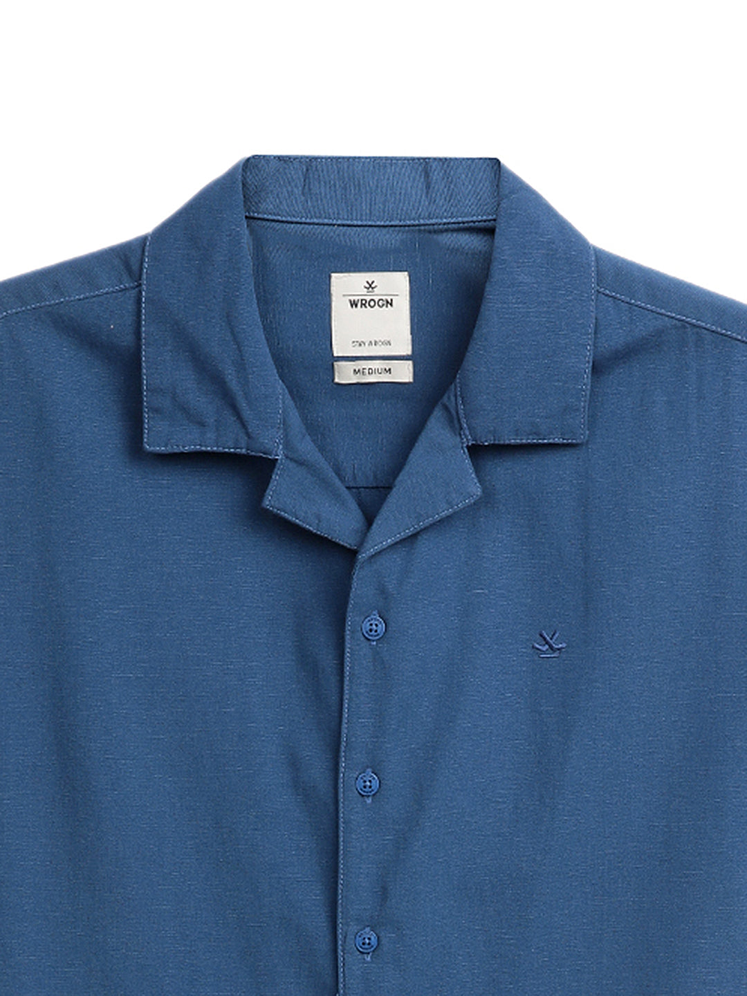 Teal Delight Resort Collar Shirt