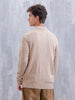 Slim Fit Casual Pullover | Beige