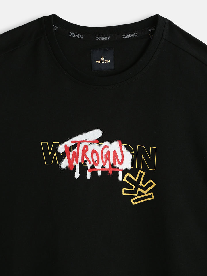 Heavy GSM Oversized Fit T-Shirt | Black