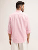 Solid Regular Fit Full Sleeve Shirt | Pink