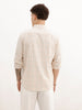Regular Fit Full Sleeve Checkered Shirt | Beige | WWSH0730MAZ