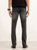 Faded Slim Fit Denim Jeans | Black