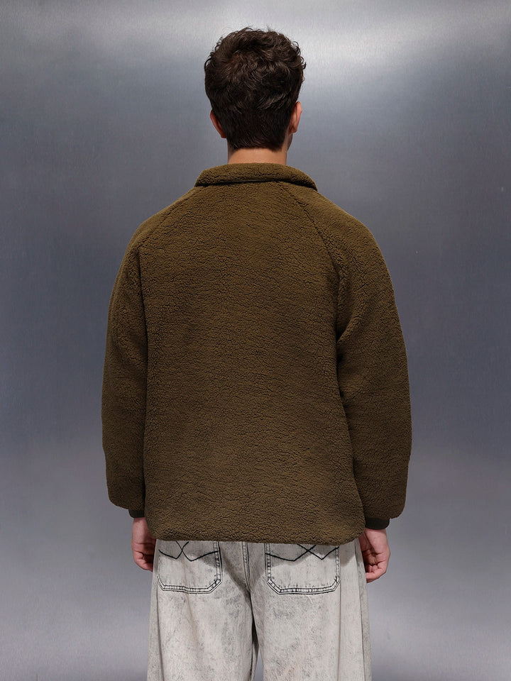 Men's Casual Oversized Jacket  | Black