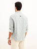 Comfort Fit Abstract Printed Shirt | Grey