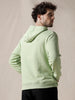 Minimalist Solid Pastel Green Hoodie