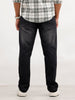 Faded Slim Fit Denim Jeans | Dark Grey