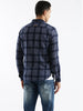 Checked Casual Spread Collar Shirt